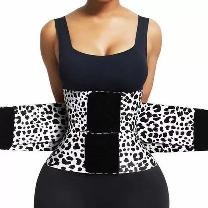 Women's Leopard Print Waist Trainer Belt